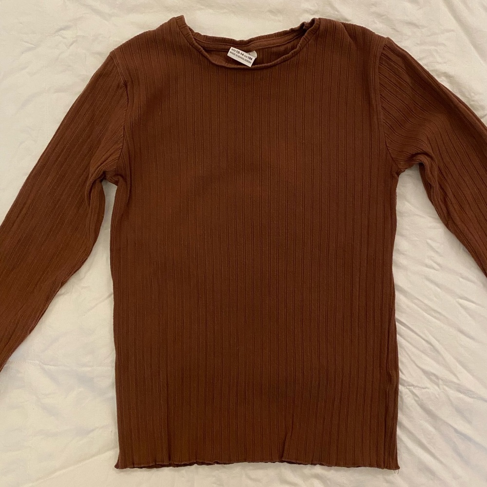 Zara ribbed top